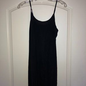 Black silky Jockey Slip